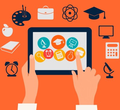 e-learning-flat-design